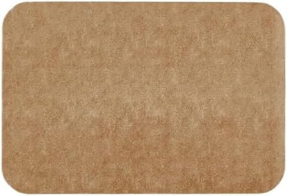 TYUU Bath Mat, Bathroom Rugs Non Slip Washable Thin Absorbent Quick Dry Bath Mat Fits Under Door Bathroom Floor Mat Perfect for Bath, Shower, or Sink 24"x36" Dark Grey