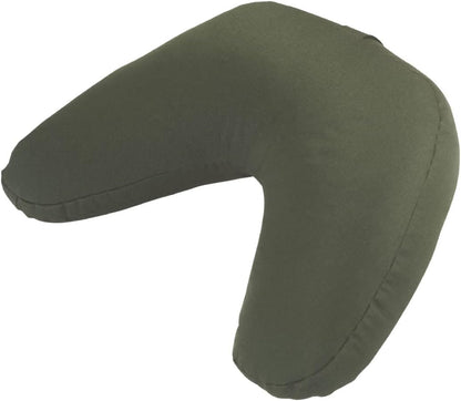 Hugger Mugger V-Shaped Meditation Cushion - Provides Support in Cross-Legged Sitting, Promotes Healthy Posture, Handmade in The USA