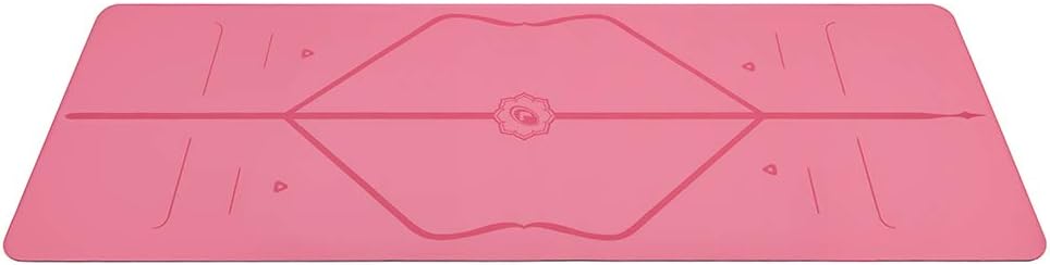Liforme Travel Yoga mat – Patented Alignment System, Warrior-Like Grip, Non-Slip, Eco-Friendly, Ultra-Lightweight and Sweat Resistant, Made with Natural Rubber