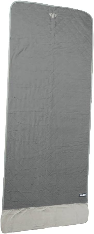 WAYmat Core Grey Yoga Mat and Towel Combo for Hot Yoga