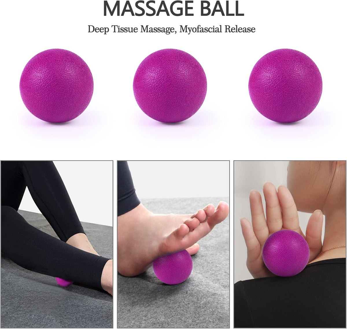 5 in 1 Foam Roller Set High Density Patented Foam Roller for Exercise