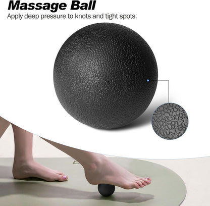 5 in 1 Foam Roller Set High Density Patented Foam Roller for Exercise