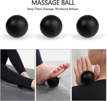 5 in 1 Foam Roller Set High Density Patented Foam Roller for Exercise