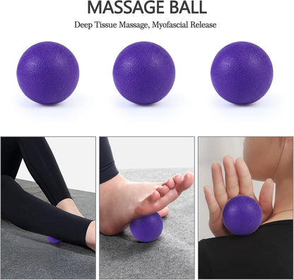 5 in 1 Foam Roller Set High Density Patented Foam Roller for Exercise
