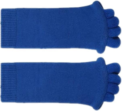 Women Toe Separator Socks Toeless Foot Alignment Socks for Yoga GYM Massage Pain Relief Improves Circulation Stretchy