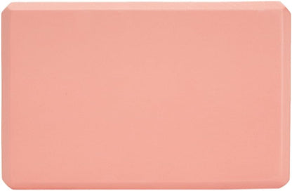 Everyday Yoga Premium Foam Block - Non-Slip High-Density Yoga Block for Balance, Stability & Stretching, EVA Foam Support, Multi Colors (Single Block)