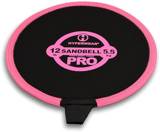 HYPERWEAR SandBell PRO - Empty - Durable Vibrant Fitness Sandbags Available Sizes 6-70lbs