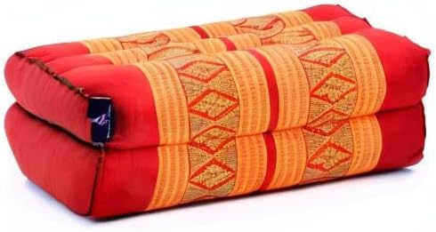 Leewadee Yoga Block – Floor Cushion for Yoga Practice, Meditation Seat Cushion for Workouts Filled with Kapok