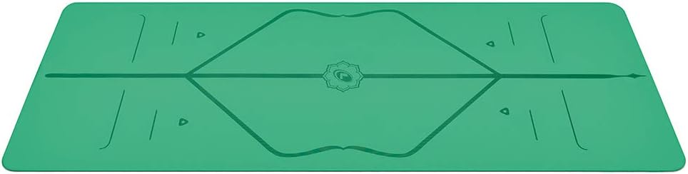 Liforme Travel Yoga mat – Patented Alignment System, Warrior-Like Grip, Non-Slip, Eco-Friendly, Ultra-Lightweight and Sweat Resistant, Made with Natural Rubber