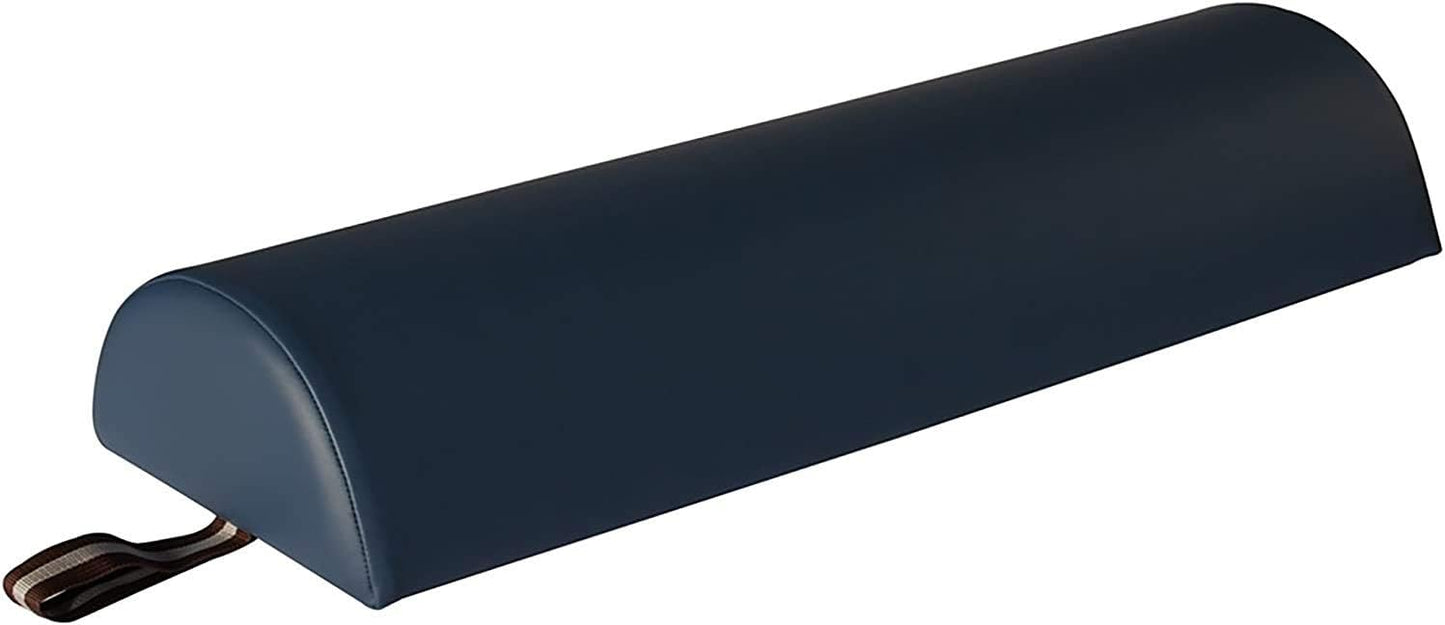 Master Massage tables 9" Large Half Round Semi-round Pillow Cushion Massage Bolster 9"x26" ,Black