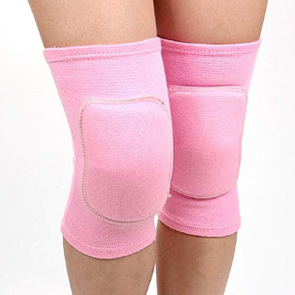 JUMISEE Kids Knee Pad, Anti-Slip Padded Sponge Knee Brace Breathable Flexible Elastic Knee Support for Football Volleyball Dance Skating Basketball Sports