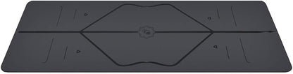Liforme Travel Yoga mat – Patented Alignment System, Warrior-Like Grip, Non-Slip, Eco-Friendly, Ultra-Lightweight and Sweat Resistant, Made with Natural Rubber