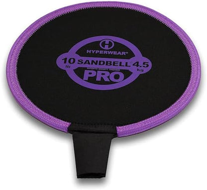 HYPERWEAR SandBell PRO - Empty - Durable Vibrant Fitness Sandbags Available Sizes 6-70lbs