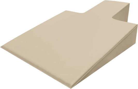 LeisureKing Large Upholstered Pilates Wedge for Pilates Reformer, Exercise Equipment for Pilates Reformer Machine, Workout Pad for Floor Exercises, Ideal for Home Pilates and Studio Use