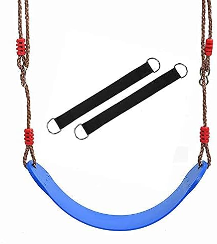 Short Straps Tree Swing Strap Hanging Kit,Hammock Straps 2 Pcs 9.84inches with 2 Pcs Heavy Duty Hook Clasps for Swing Hammocks Yoga Seat Sandbags Gym Equipment Pulley System