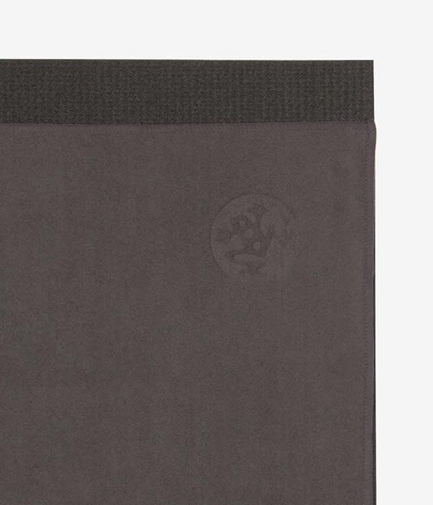 Manduka eQua Hot Yoga Mat Towel - 72" | Instant Moisture Activated Grip | Ultra Soft Microfiber | Quick Dry, Daily Use Ready | Lightweight, Travel Friendly Mat Layer