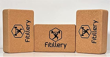 Yoga Block, Resilient Material, Easy to Grip, Comfortable Edges - 2 PACK