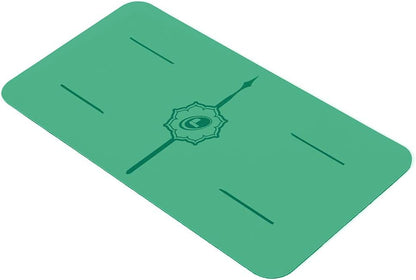 Liforme Yoga Pad - Patented Alignment System, Warrior-like Grip, Non-slip, Eco-friendly, 4.2mm Thick Pad for Knee, Elbow and Hand Support