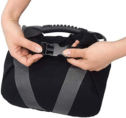 2 Pcs Adjustable Heavy Fitness Power Sandbag, Portable Adjustable Canvas Sand Kettlebell Soft Sand Bag, Weightlifting Dumbbell for Home Training, Fitness, Yoga Workout