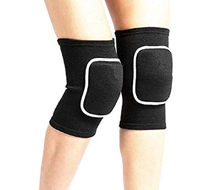 JUMISEE Kids Knee Pad, Anti-Slip Padded Sponge Knee Brace Breathable Flexible Elastic Knee Support for Football Volleyball Dance Skating Basketball Sports
