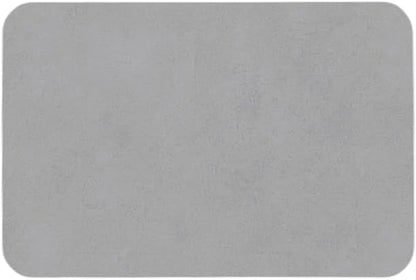 TYUU Bath Mat, Bathroom Rugs Non Slip Washable Thin Absorbent Quick Dry Bath Mat Fits Under Door Bathroom Floor Mat Perfect for Bath, Shower, or Sink 24"x36" Dark Grey