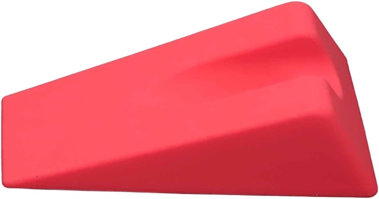 Physical Therapy Wedge Pillow Positioning Wedge for Back Hip Knee Body Relaxation & Muscle Spinal Discomfort Comfort Firm Support Wedge PT Tools (red)