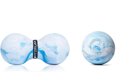 FITZELAR Massage Lacrosse Balls for Myofascial Release, Quality Certification, Massage Deep Tissue for Back and Shoulder, Trigger Point Therapy, Muscle Knots, Relieving Muscle Pain