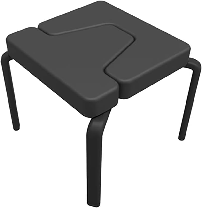 Indoor Yoga Inversion Stool with Removable PU pad, Metal Steel Frame Yoga Inversion Stool, Yoga Inversion Chair, Yoga Inversion Trainer, Iyengar Yoga Chair