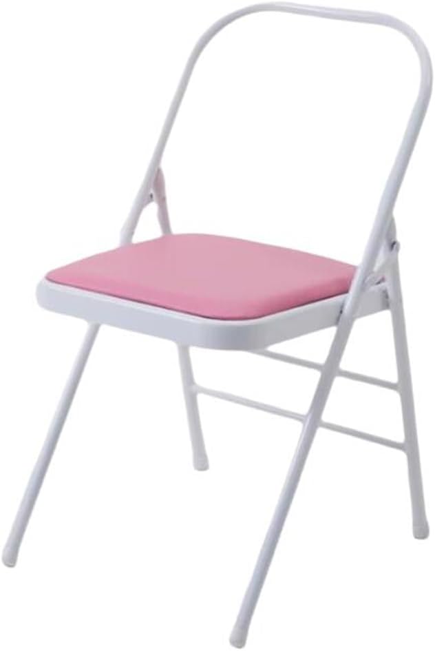 Yoga Auxiliary Chair Yoga Practice Balance Chair Folding Chair Backless Relieve Neck and Back Pain Chair Balance Handstand Training Tool