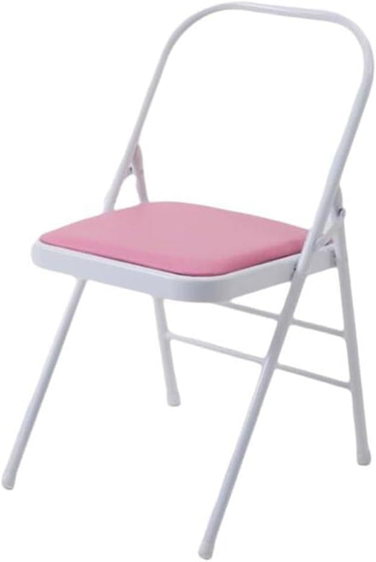Yoga Auxiliary Chair Yoga Practice Balance Chair Folding Chair Backless Relieve Neck and Back Pain Chair Balance Handstand Training Tool