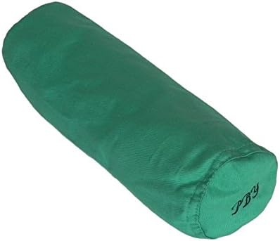 Yoga Neck Bolster/Cushion Ergonomic Restorative Pillow Buckwheat Hull Filling