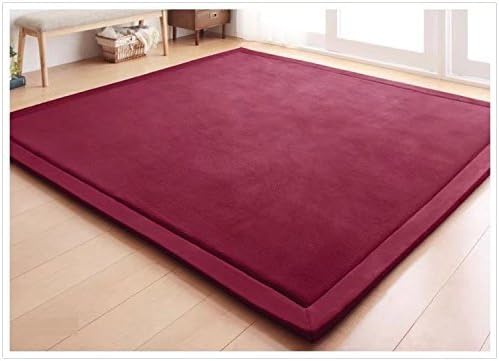 V-mix Baby Play Mat, Handmade Weaving Plush Foam Play Crawling Rugs for Baby, Toddler, Children, Yoga Mat, Exercise Mat Cushy-Soft & Thick Hypoallergenic, Non-Toxic, Reversible