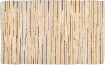 Cotton Chindi Rag Rug 2ft x 3ft, Dark Multi