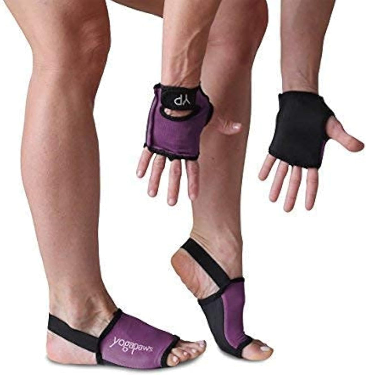 SkinThin Non Slip Yoga Gloves and Yoga Socks for Women & Men for Hot Yoga, Crossfit, Cycling, for Sweaty Hands Feet