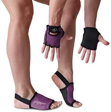 SkinThin Non Slip Yoga Gloves and Yoga Socks for Women & Men for Hot Yoga, Crossfit, Cycling, for Sweaty Hands Feet
