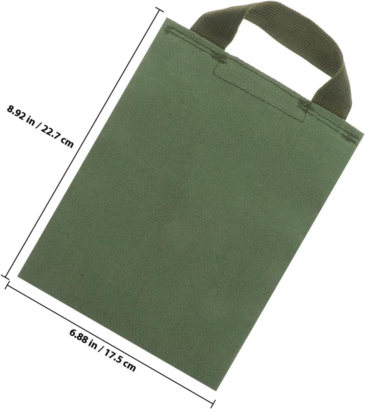 Weighted Sandbag for Yoga and Fitness, 2kg Canvas Bag with Handle