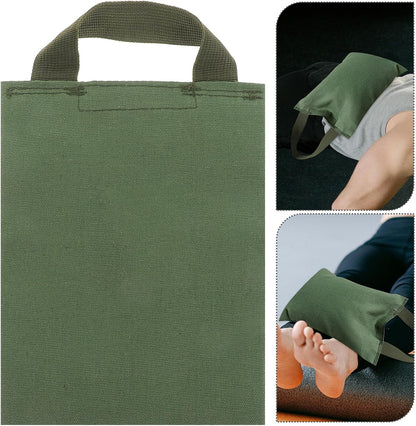 Weighted Sandbag for Yoga and Fitness, 2kg Canvas Bag with Handle