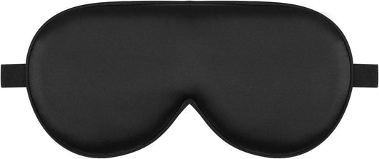 Sleep Mask Silk Eye Cover with Shaped Pad, Machine Washable