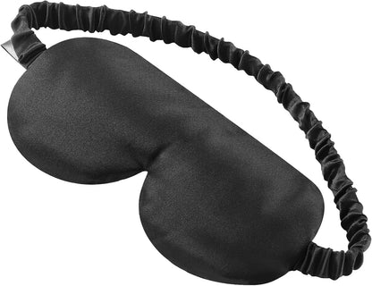 Sleep Mask Silk Eye Cover with Shaped Pad, Machine Washable