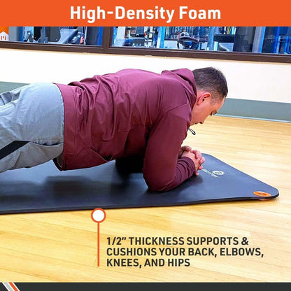 Personal Thick Foam Workout Mat for Home & Fitness Training
