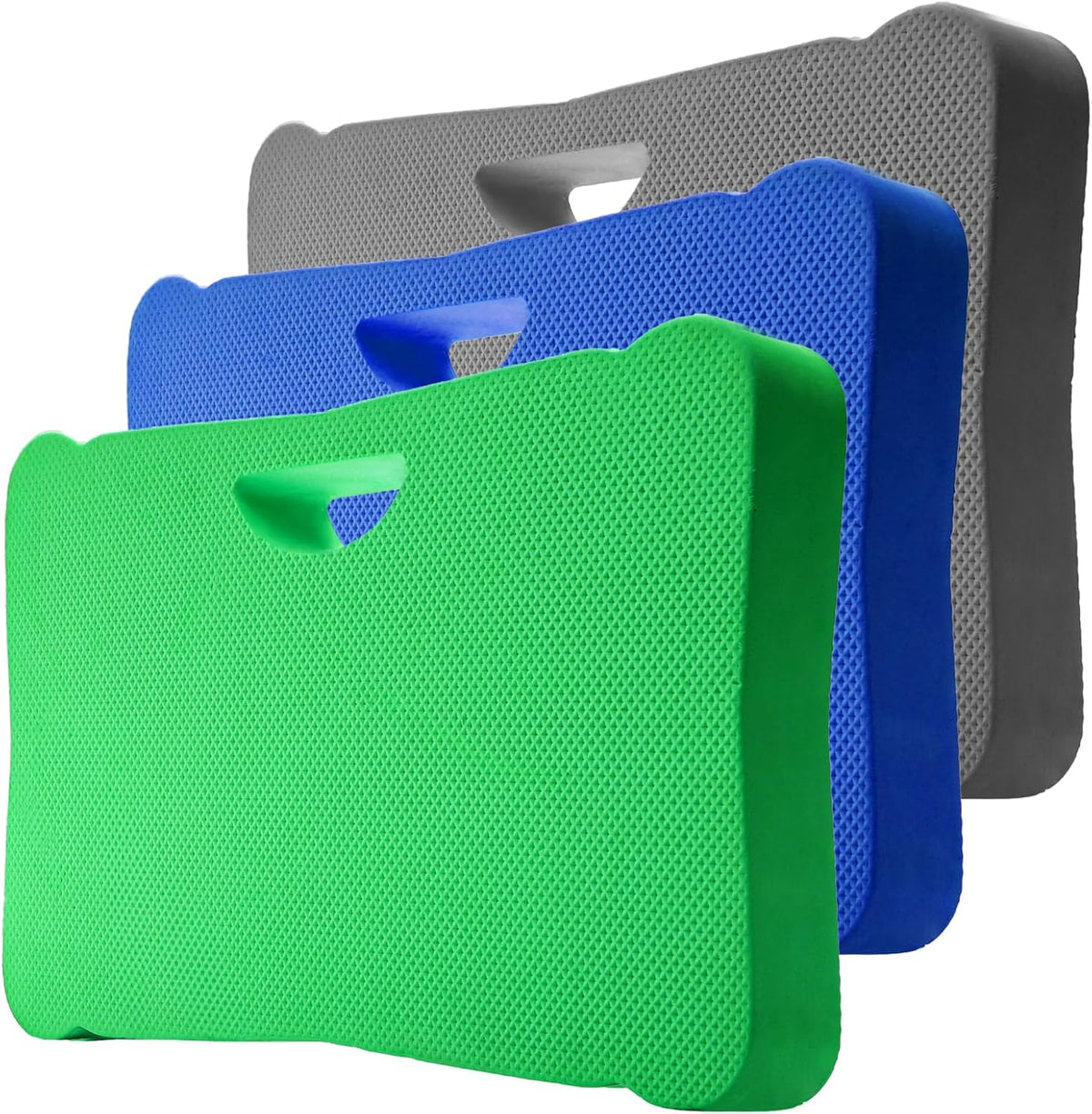 3 Pack Kneeling Mats, Heavy Duty Thick Foam Kneeling Pad, Shock Absorbent Pads, High Density Premium Kneeling Pads for Yoga Exercise, Foam Kneeler Mat Garden Cushions, Water Proof