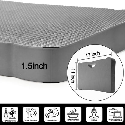 3 Pack Kneeling Mats, Heavy Duty Thick Foam Kneeling Pad, Shock Absorbent Pads, High Density Premium Kneeling Pads for Yoga Exercise, Foam Kneeler Mat Garden Cushions, Water Proof