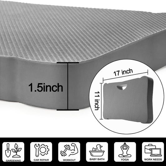 3 Pack Kneeling Mats, Heavy Duty Thick Foam Kneeling Pad, Shock Absorbent Pads, High Density Premium Kneeling Pads for Yoga Exercise, Foam Kneeler Mat Garden Cushions, Water Proof