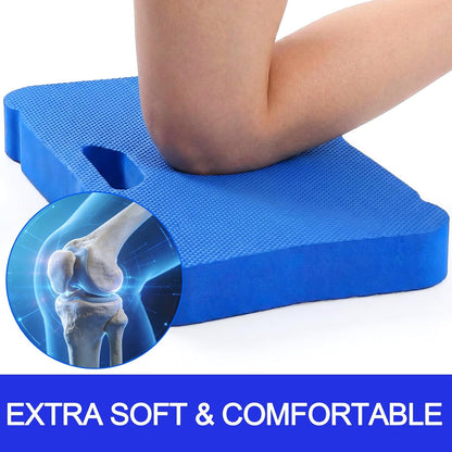 3 Pack Kneeling Mats, Heavy Duty Thick Foam Kneeling Pad, Shock Absorbent Pads, High Density Premium Kneeling Pads for Yoga Exercise, Foam Kneeler Mat Garden Cushions, Water Proof