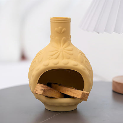 Palo Santo Holder, Mini Chimney Incense Bowl for Sage & Cones