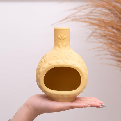 Palo Santo Holder, Mini Chimney Incense Bowl for Sage & Cones