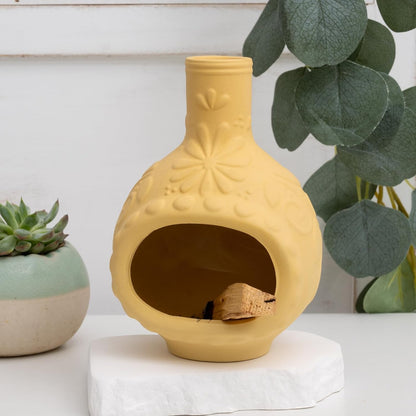 Palo Santo Holder, Mini Chimney Incense Bowl for Sage & Cones