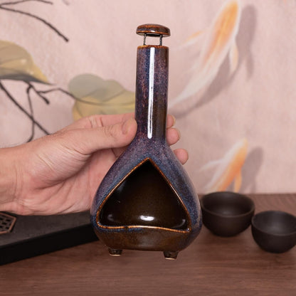 Palo Santo Holder, Mini Chimney Incense Bowl for Sage & Cones