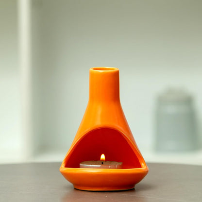 Palo Santo Holder, Mini Chimney Incense Bowl for Sage & Cones