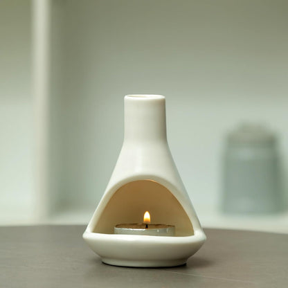 Palo Santo Holder, Mini Chimney Incense Bowl for Sage & Cones